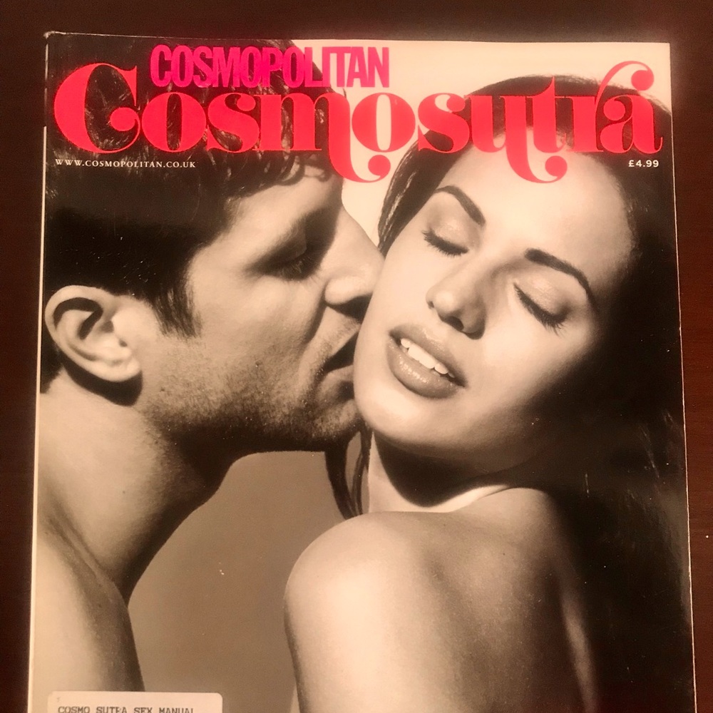 Cosmopolitan Cosmosutra, a sexual manual, printed in the UK